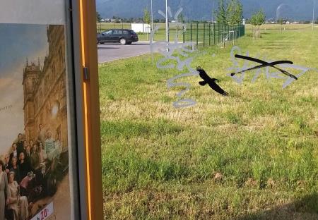 Grfiti Rakek 1 Foto Boštjan Otoničar